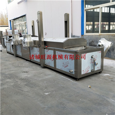 香腸丸子蒸煮機(jī) 不銹鋼溫控可調(diào) 蒸汽漂燙機(jī)隧道式