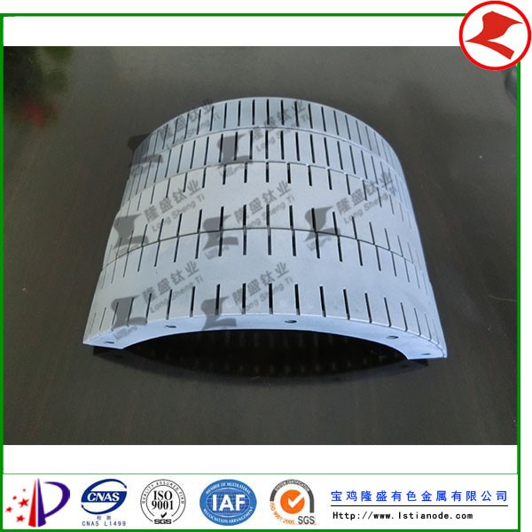 寶雞隆盛供應(yīng)油田廢水電解殺菌用鈦陽(yáng)極